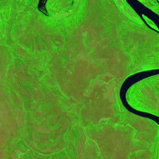 Incendio cerca de Ladário — Sentinel-2 SWIR