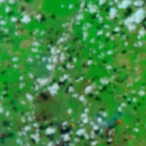Incendio cerca de Lago Grande (23 sep) — NASA satellite