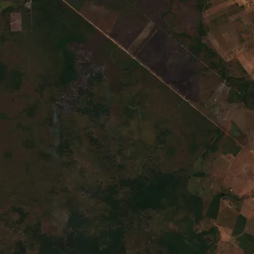 Wildfire near Lagoa da Confusão (Aug 26) — Sentinel-2 true color