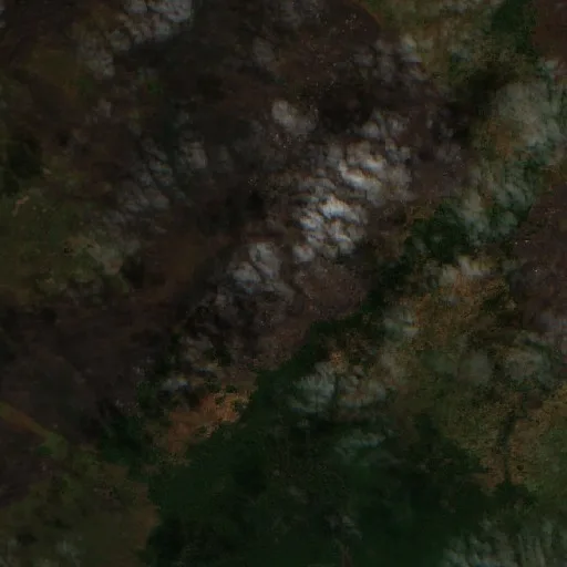 Incendio cerca de Lagoa da Confusão (24 jul · NE) — Sentinel-2 true color