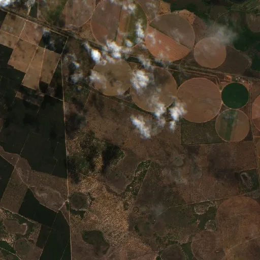 Incendio cerca de Lagoa Grande — Sentinel-2 true color