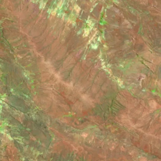 Incendio cerca de Lampa — Sentinel-2 SWIR (fuego)
