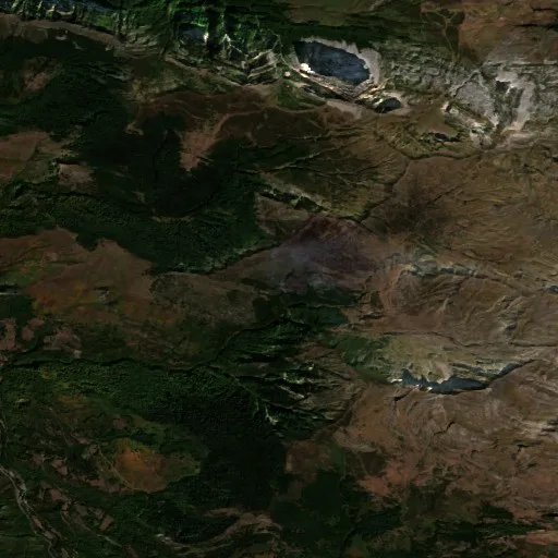 Incendio cerca de Laruns — Sentinel-2 true color