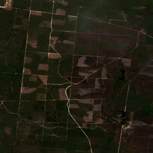 Incendio cerca de Le Porge (28 jul) — Sentinel-2 true color