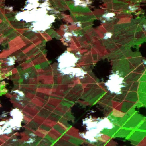 Incendio cerca de Le Porge (22 jul) — Sentinel-2 SWIR (fuego)