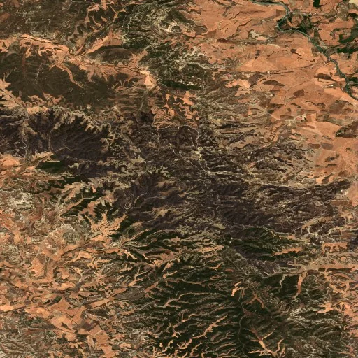 Incendio Wildfire near Leciñena (ES) — Sentinel-2 true color