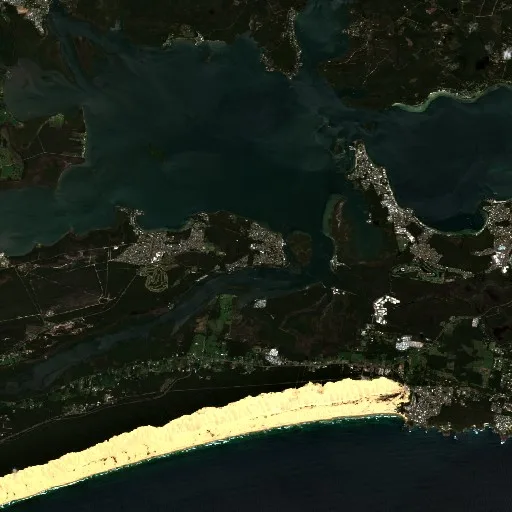 Lemon Tree Passage Bushfire — Sentinel-2 true color