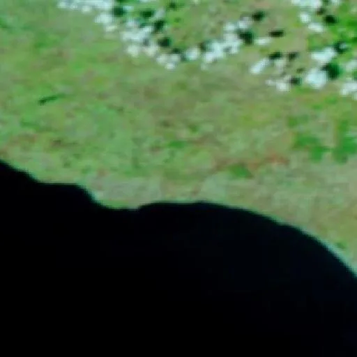 Incendio cerca de Licata — NASA satellite