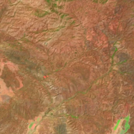 Incendio cerca de Licenciado Gustavo Díaz Ordaz — Sentinel-2 SWIR (fuego)