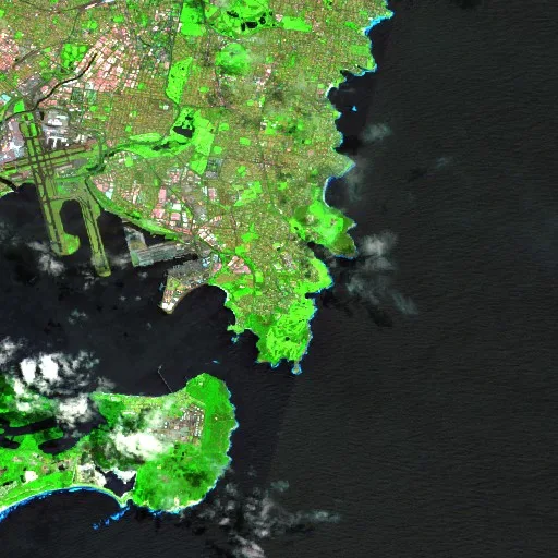 Little Bay Bushfire — Sentinel-2 SWIR (fuego)