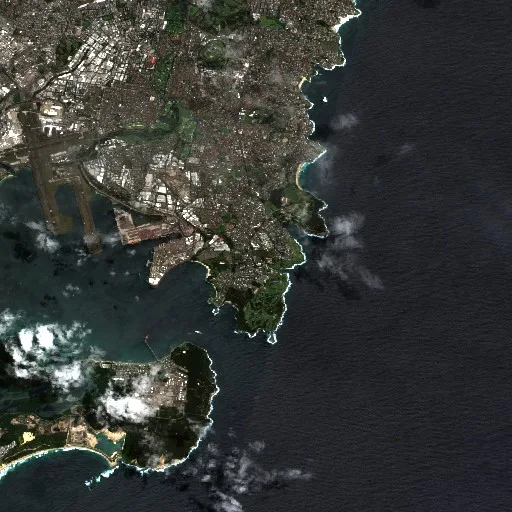 Little Bay Bushfire — Sentinel-2 true color