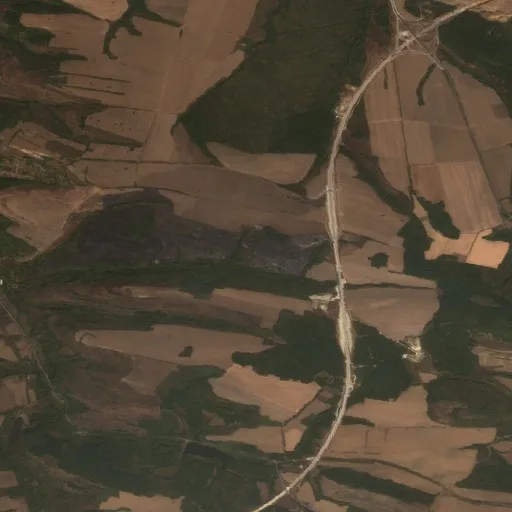 Wildfire near Lovech — Sentinel-2 true color