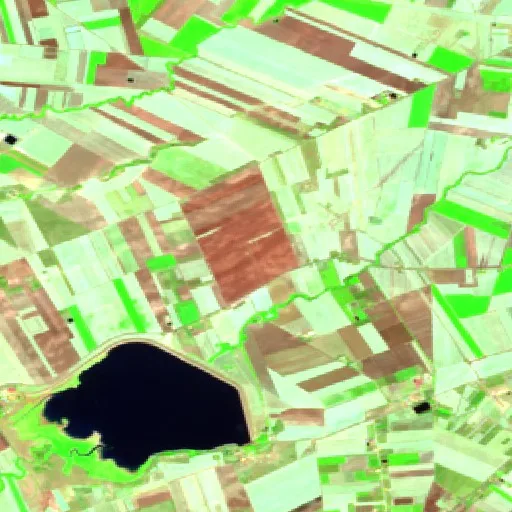 Wildfire near Lucera — Sentinel-2 SWIR (fuego)