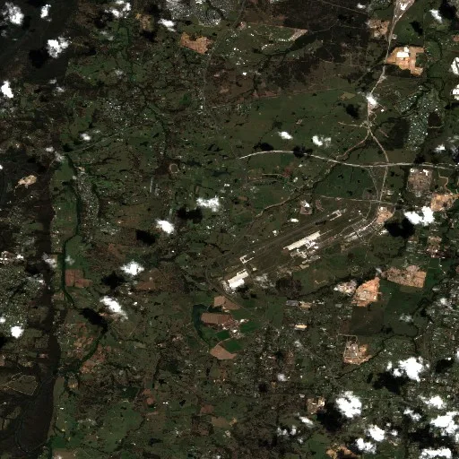 Luddenham Bushfire — Sentinel-2 true color