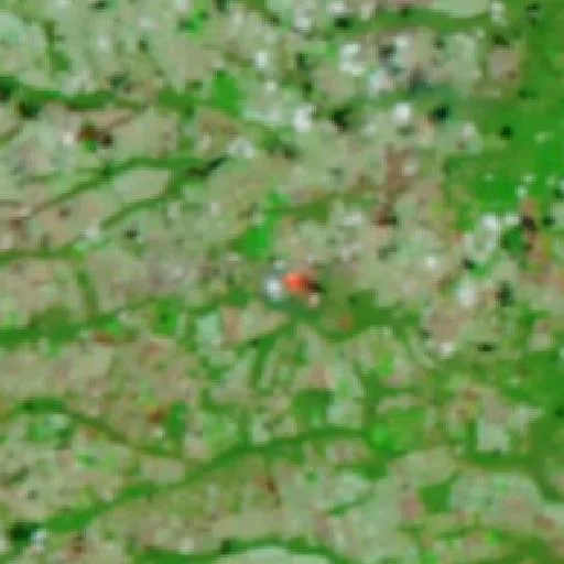 Wildfire near Luis Eduardo Magalhães (Sep 22 · SE) — NASA satellite