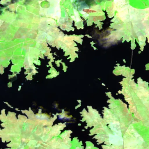 Wildfire near Luz — Sentinel-2 SWIR (fuego)