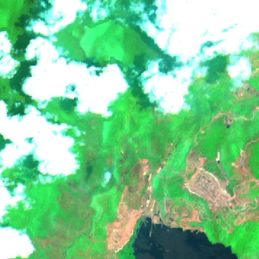 Wildfire near Maba — Sentinel-2 SWIR (fuego)