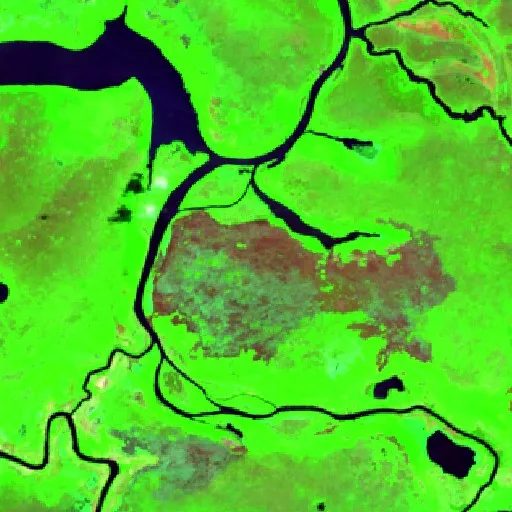 Incendio cerca de Macuspana (2 ago) — Sentinel-2 SWIR (fuego)