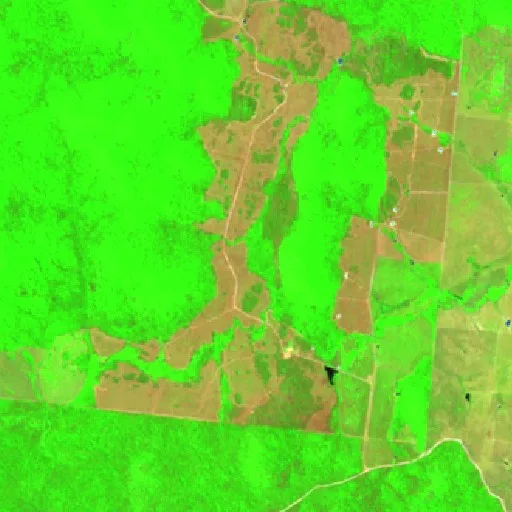Incendio cerca de Maipu — Sentinel-2 SWIR (fuego)