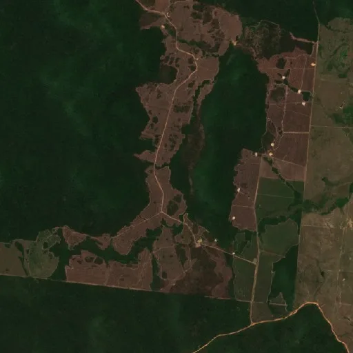 Incendio cerca de Maipu — Sentinel-2 true color