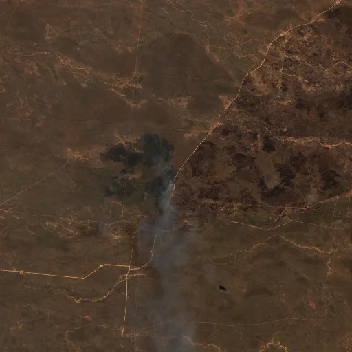 Malpas Trenton Bushfire — Sentinel-2 true color