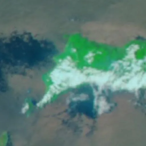 Incendio cerca de Maluku Barat Daya (17 oct · W) — NASA satellite