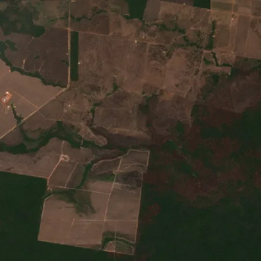 Incendio cerca de Mandi — Sentinel-2 true color