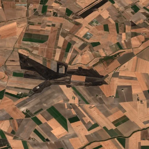 Incendio cerca de Manfredonia — Sentinel-2 true color