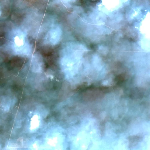 Incendio cerca de Manismata (22 oct) — Sentinel-2 true color