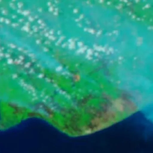 Incendio cerca de Manismata (18 sep) — NASA satellite