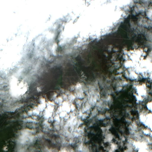 Wildfire near Manismata (Sep 16 · E) — Sentinel-2 true color