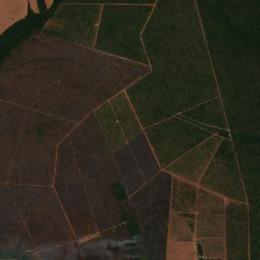 Wildfire near Marcelândia (Aug 17) — Sentinel-2 true color
