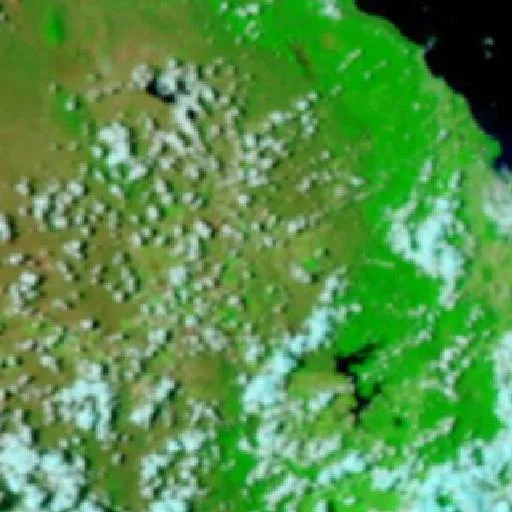 Mareeba Bushfire (Oct 26) — NASA satellite
