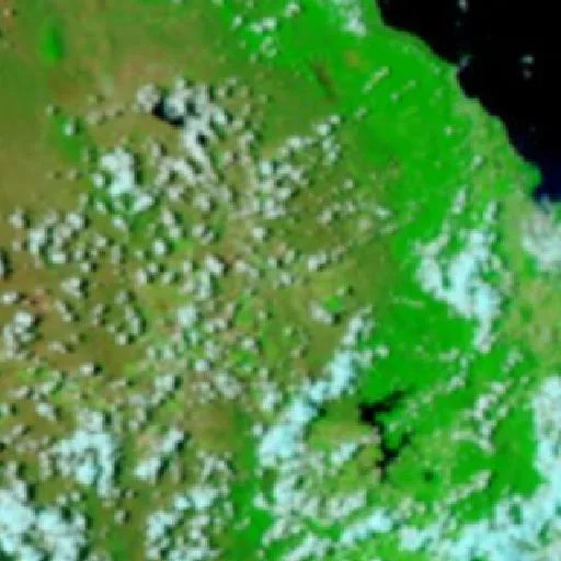 Mareeba Bushfire (Oct 26 #2) — NASA satellite