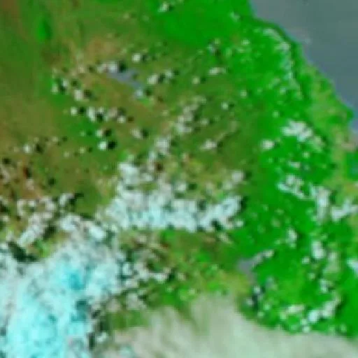 Mareeba Bushfire (Oct 28) — NASA satellite