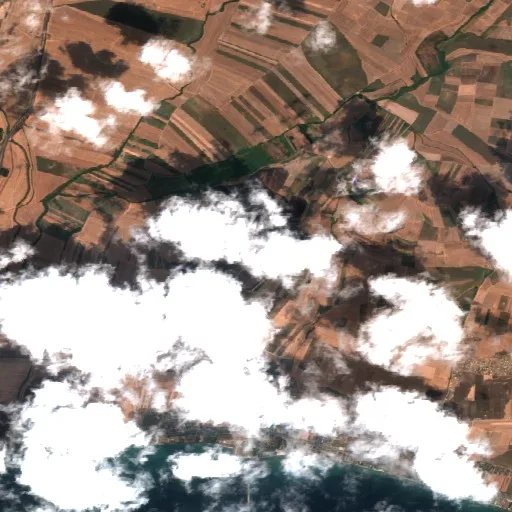 Wildfire near Marmaraereğlisi — Sentinel-2 true color