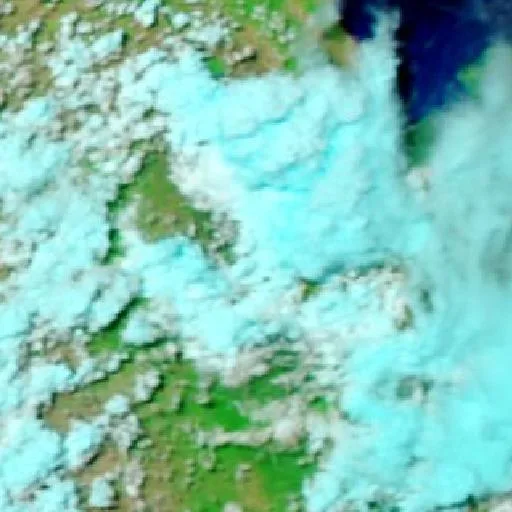Marmor Bushfire — NASA satellite