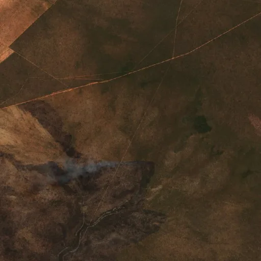 Wildfire near Mateiros (Sep 17 · E) — Sentinel-2 true color