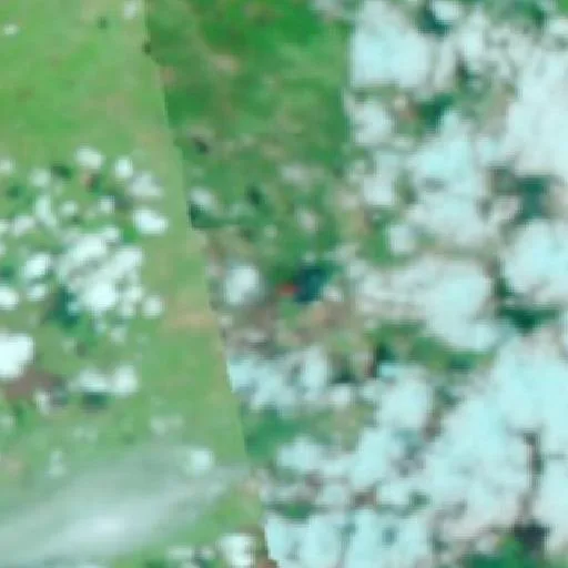 Wildfire near Mateiros (Sep 23) — NASA satellite