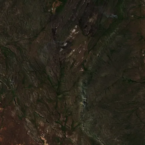 Incendio cerca de Mato Verde — Sentinel-2 true color