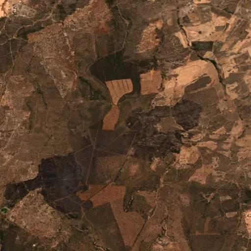 Incendio cerca de Mazarambroz — Sentinel-2 true color