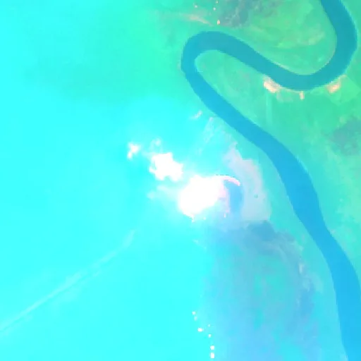 Incendio cerca de Mengkalip (21 sep) — Sentinel-2 SWIR (fuego)