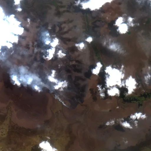 Incendio cerca de Merauke (20 sep · E) — Sentinel-2 true color