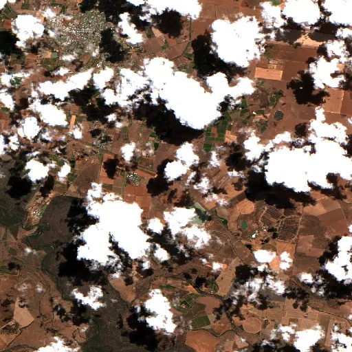 Merungle Hill Bushfire — Sentinel-2 true color