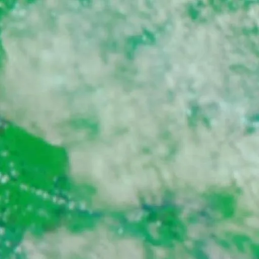 Wildfire near Middle Fly District — NASA satellite