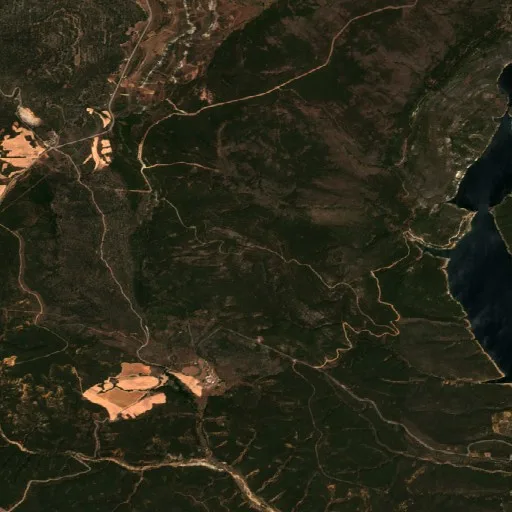 Incendio Wildfire near Mierla, La (ES) — Sentinel-2 true color