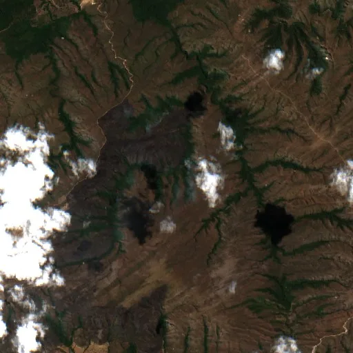 Incendio cerca de Mimoso de Goiás (13 sep) — Sentinel-2 true color