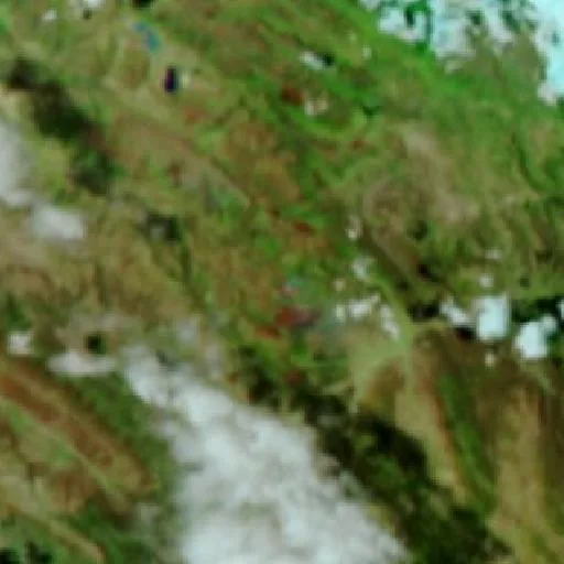 Wildfire near Mizque (Oct 4) — NASA satellite
