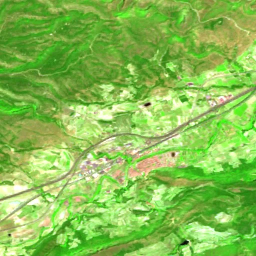Wildfire near Moixent / Mogente — Sentinel-2 SWIR (fuego)