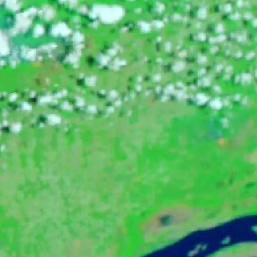 Wildfire near Monte Alegre (Oct 25) — NASA satellite